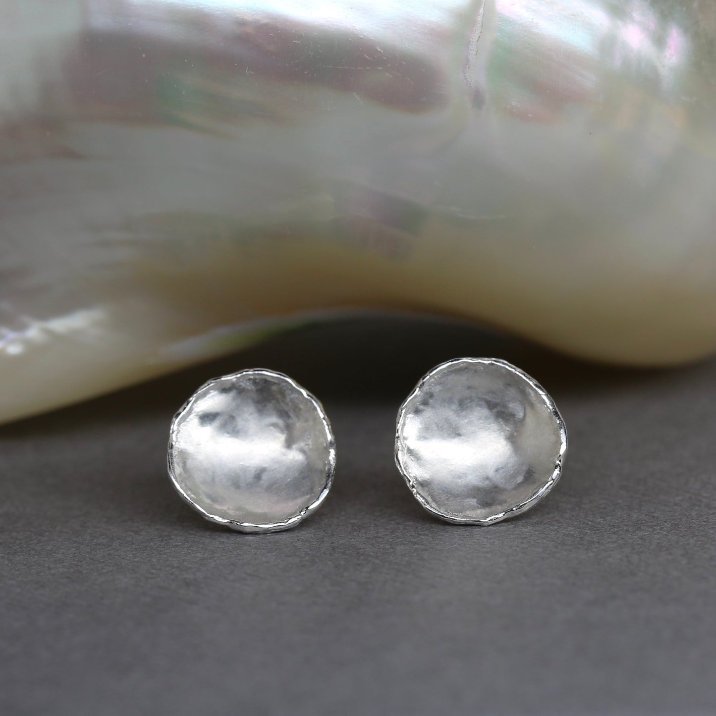 Shell Petal Ear Studs