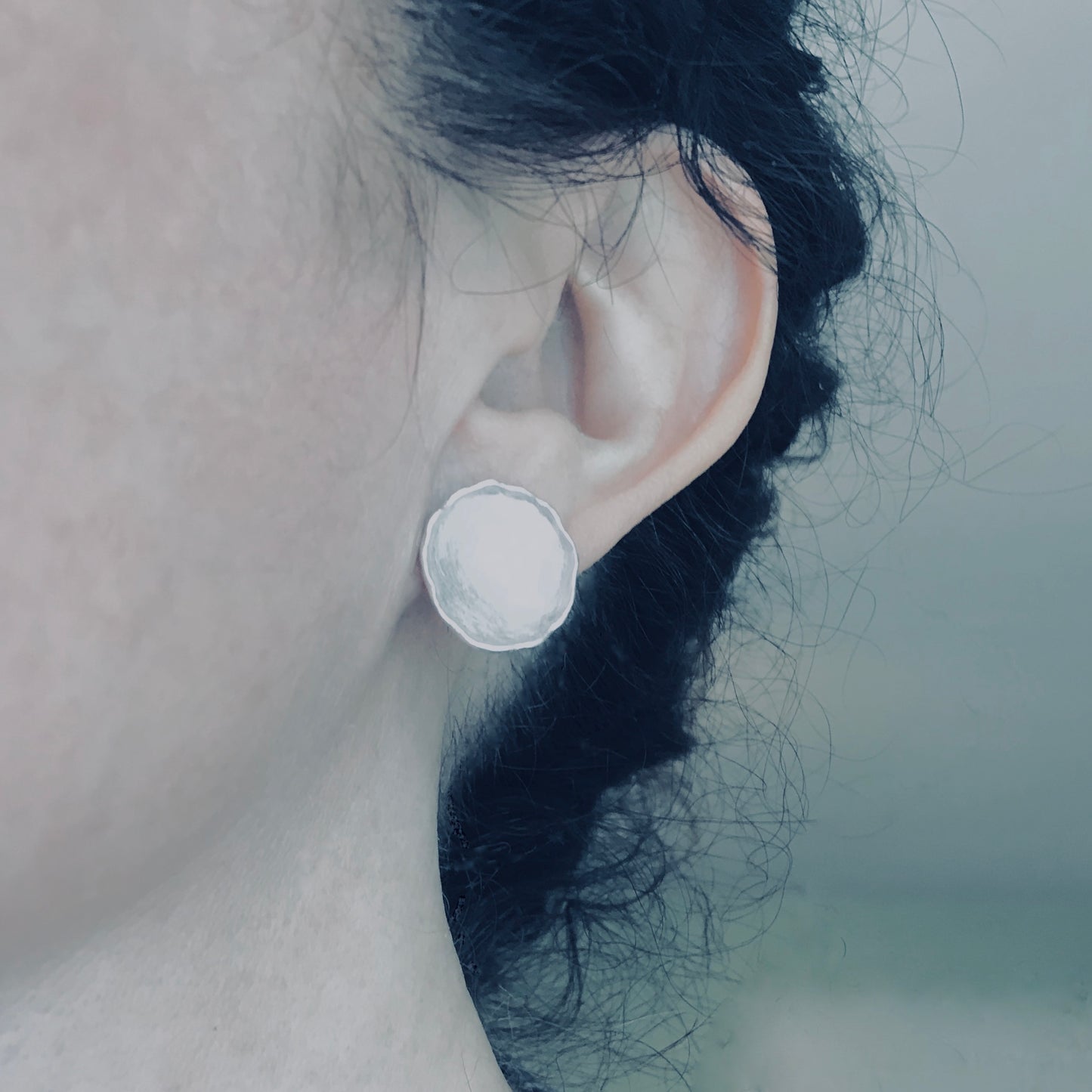 Shell Petal Ear Studs