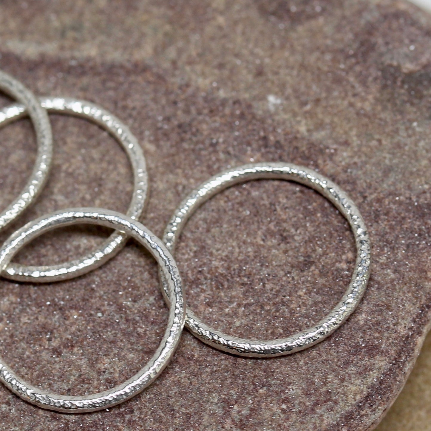 Thin Sparkle Ring Band